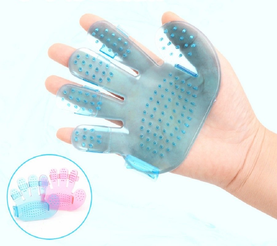 Pet Palm Brush, Hand Shampoo Grooming Bath Massage Glove, Brush Comb Five Finger for Combing and Rubbing Palm Brushed Pet Palm Brush, Hand Shampoo Grooming Bath Massage Glove, Brush Comb Five Finger for Combing and Rubbing Palm Brushed